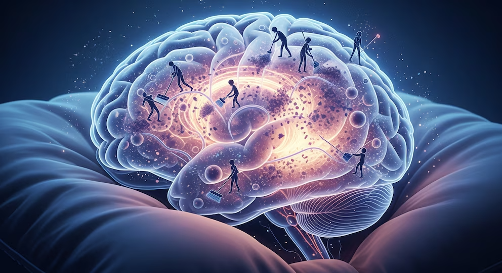 privação de sono afeta limpeza do cérebro